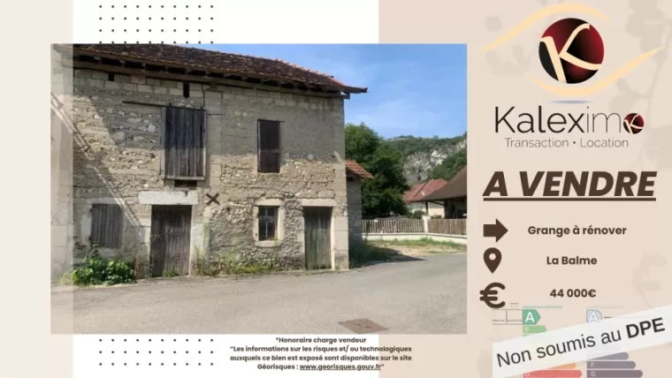 Grange à rénover entièrement vers Yenne, Yenne, Kalex'Imo